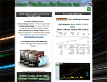 Tablet Screenshot of forex-trading-software.ws